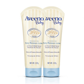 88VIP：Aveeno 艾惟诺 艾维诺婴儿童天然燕麦春夏滋润补水面霜保湿润肤乳227g*2