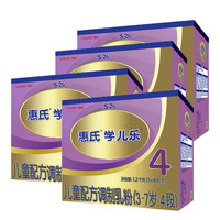 Wyeth 惠氏 学儿乐系列 儿童奶粉 国行版 4段 400g*12袋