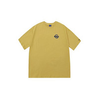 BEASTER 男女款圆领短袖T恤 B12A011670 姜黄色 L