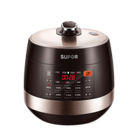 SUPOR 苏泊尔 SY-60YC8001Q 电压力锅 6L 咖啡金（晒图返50元）