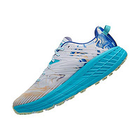 HOKA ONE ONE  Speedgoat 4 女子越野跑鞋 1106527-TGT 蓝白色 42 宽楦版