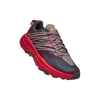 HOKA ONE ONE  Speedgoat 4 女子越野跑鞋 1106527-CPPNK 城堡灰/天堂粉 38