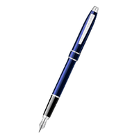 CROSS 高仕 钢笔 莎士比亚系列 XAT0176-12FS 宝石蓝白夹 0.5mm 单支礼盒装