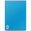 得力(deli)实色复写板/书写垫板 学生会议考试垫板 办公用品 A5(198*148mm)蓝色