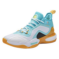 361° AG 2 男子篮球鞋 572211109-5 白黄蓝 42