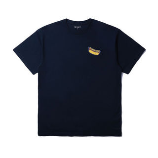 carhartt WIP 男士圆领短袖T恤 221011I 蓝色 M