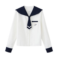 Anzmo 贩卖元气 JK制服 水手服 女士中间服上衣 绀色 S