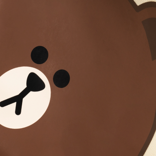 MOBI GARDEN 牧高笛 Line Friends 联名款 户外折叠椅 NX21665001 布朗熊棕