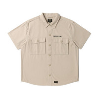 carhartt WIP 男士短袖衬衫 221038I 米黄色 XL