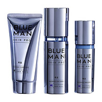PRIME BLUE 尊蓝 美白护肤套装洗面奶男士专用补水乳控油礼盒装
