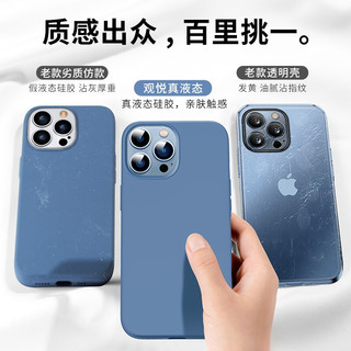 观悦 苹果手机壳 苹果13Pro 经典黑