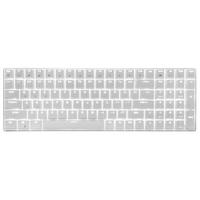 ROYAL KLUDGE RK860 100键 2.4G蓝牙 多模无线机械键盘 白色 TTC金粉轴 单光
