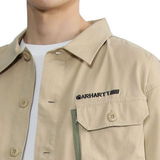 carhartt WIP 男士长袖衬衫 221037I 米黄色 L