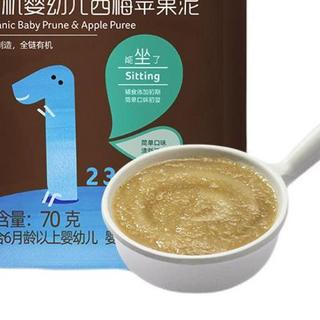 Enoulite 英氏 有机果泥 1阶 西梅苹果味 70g