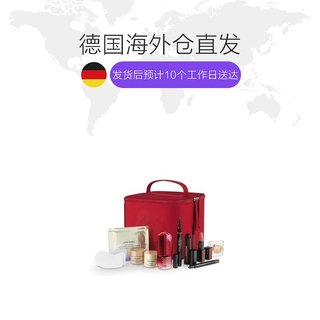 资生堂圣诞大礼包彩妆护肤一网打尽，日晚霜，精华，口红，眼影睫