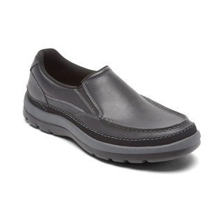 ROCKPORT 乐步 Get Your Kicks系列 男士休闲乐福鞋 CG8848 黑色 38.5