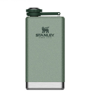 STANLEY 史丹利 探险系列 10-01564-063 酒壶 236ml 锤纹绿