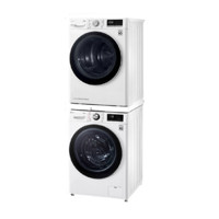 LG 乐金 FLW10G4W+RC90V9AV4W 热泵式洗烘套装 白色
