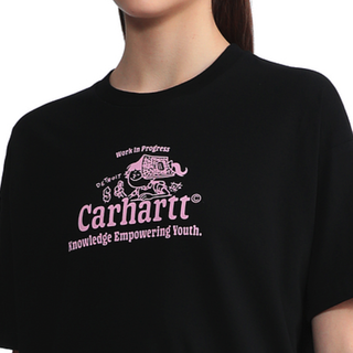 carhartt WIP 女士圆领短袖T恤 029969I 黑色 M