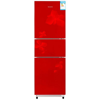 SKYWORTH 创维 BCD-220TG 直冷三门冰箱 220L 红色