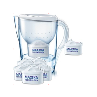 BRITA 碧然德 Marella 金典系列 滤水壶 白色 一壶四芯