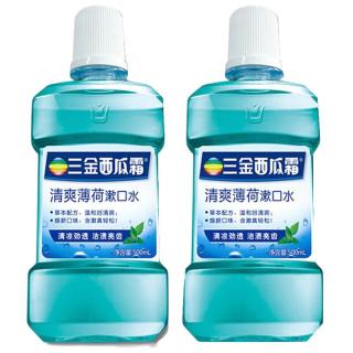 三金清爽薄荷漱口水500ml2