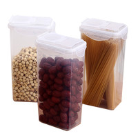 潮嘉潮居 储物罐 翻盖款 2.6L*2个