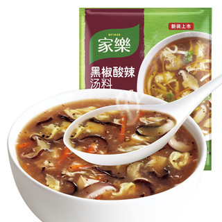 家乐 黑椒酸辣汤料 12袋 调味品