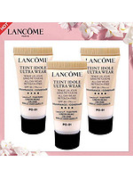 LANCOME 兰蔻 新持妆轻透粉底液 5ML*3 小样 PO-01象牙白持久遮瑕 不闷痘