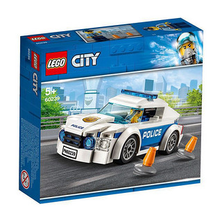 百亿补贴：LEGO 乐高 城市系列 60239 警察巡逻车