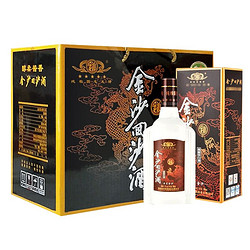 JINSHA 金沙 回沙酒 老五星 51%vol 酱香型白酒 500ml*6瓶