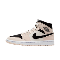 AIR JORDAN 正代系列 Air Jordan 1 Mid 女子篮球鞋 BQ6472-800 浅粉色 36