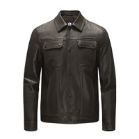 navigare 纳维凯尔 男士皮夹克 1136701041858 棕色 L