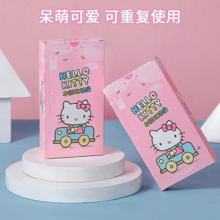 yekee 宜洁 加厚车载垃圾袋彩色家用背心式一次性桌面塑料袋小号 粘贴式袋装20cm*30cm 1袋30只 加厚