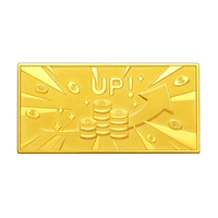 CHOW TAI FOOK 周大福 EOF572 愿望涨涨涨万足金金条 10.03g