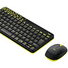logitech 罗技 MK240 Logicool无线鼠标 键鼠套装 键盘鼠标 无线键盘鼠标套装MK240nBC黑色