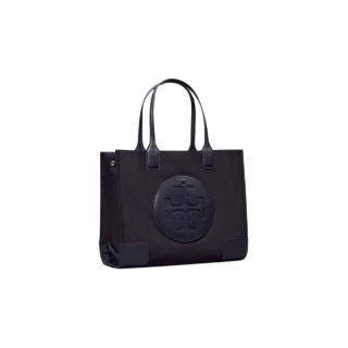 TORY BURCH 汤丽柏琦 ELLA系列 女士托特包 87116 海军蓝 小号