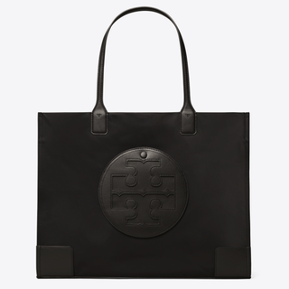 TORY BURCH 汤丽柏琦 ELLA系列 女士托特包 87116 黑色 小号