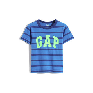 Gap 盖璞 布莱纳系列 701145 儿童T恤 蓝色条纹 90cm