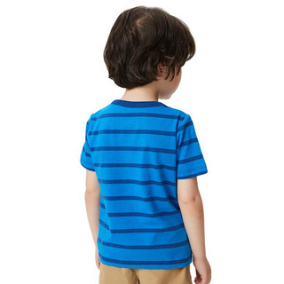Gap 盖璞 布莱纳系列 701145 儿童T恤 蓝色条纹 110cm