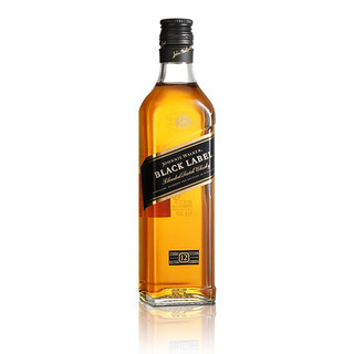 JOHNNIE WALKER 尊尼获加 12年 黑牌 调和 苏格兰威士忌 40%vol 200ml