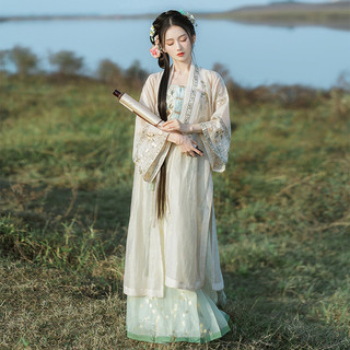 钟灵记 明制汉服 梨落月芙 女士一片式马面裙 ZJL868
