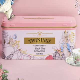 TWININGS 川宁 比得兔联名限定款 红茶礼盒装 3口味 2g*18袋（英式早餐+豪门伯爵+仕女伯爵）