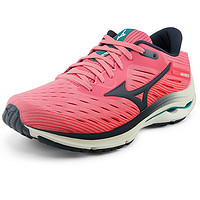 Mizuno 美津浓 Wave Rider 24 女子跑鞋 J1GD200330 粉/黑 38