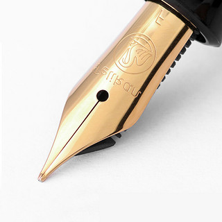 Pelikan 百利金 钢笔 M200 棕色大理石 EF尖 圆形礼盒装