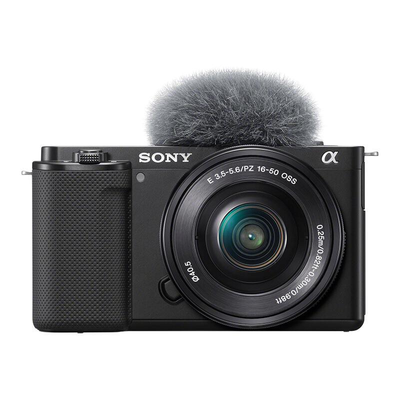 ZV-E10 APS-C画幅 微单相机 黑色 E PZ 16-50mm F3.5 OSS 变焦镜头 单头套机