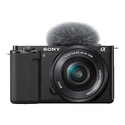 SONY 索尼 ZV-E10 APS-C畫幅 微單相機 黑色 E PZ 16-50mm F3.5 OSS 變焦鏡頭 單頭套機