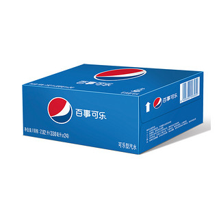 pepsi 百事 可乐 330ml*24听 细长罐