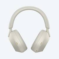 索尼 WH-1000XM5 耳罩式头戴式主动降噪蓝牙耳机 米色