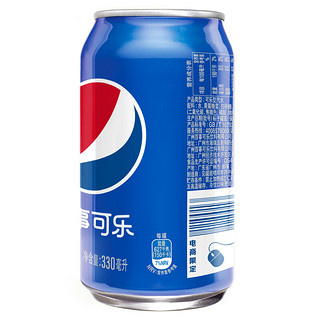 pepsi 百事 可乐 330ml*24听 京东罐